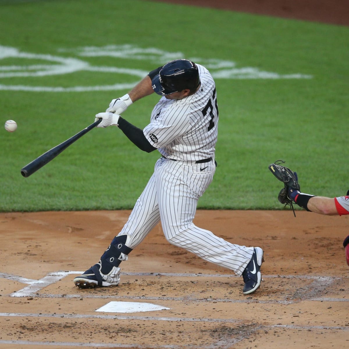 Clint Frazier hit a home run in Derek Jeter cleats