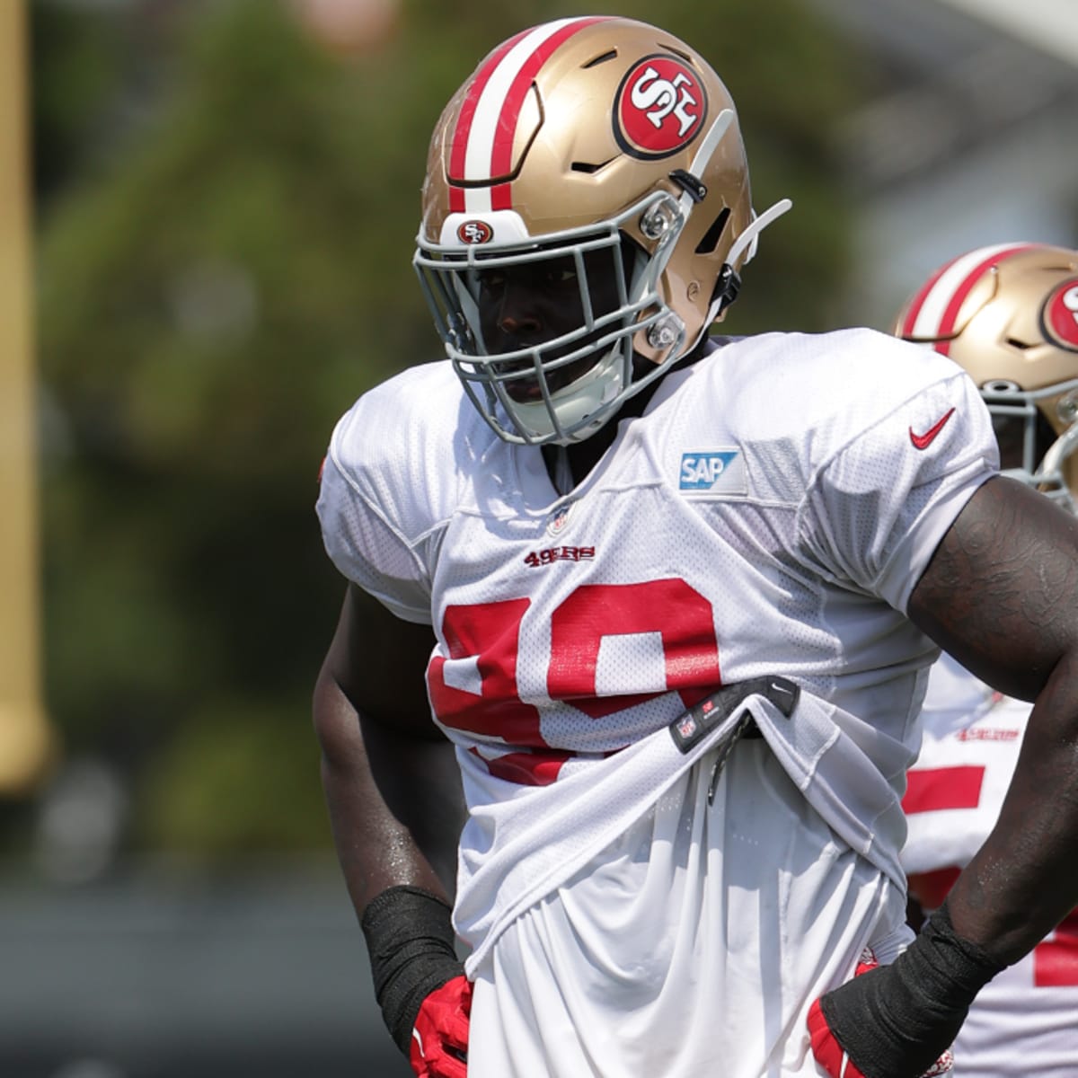 49ers' Javon Kinlaw takes next step in rehab; Brock Purdy showing