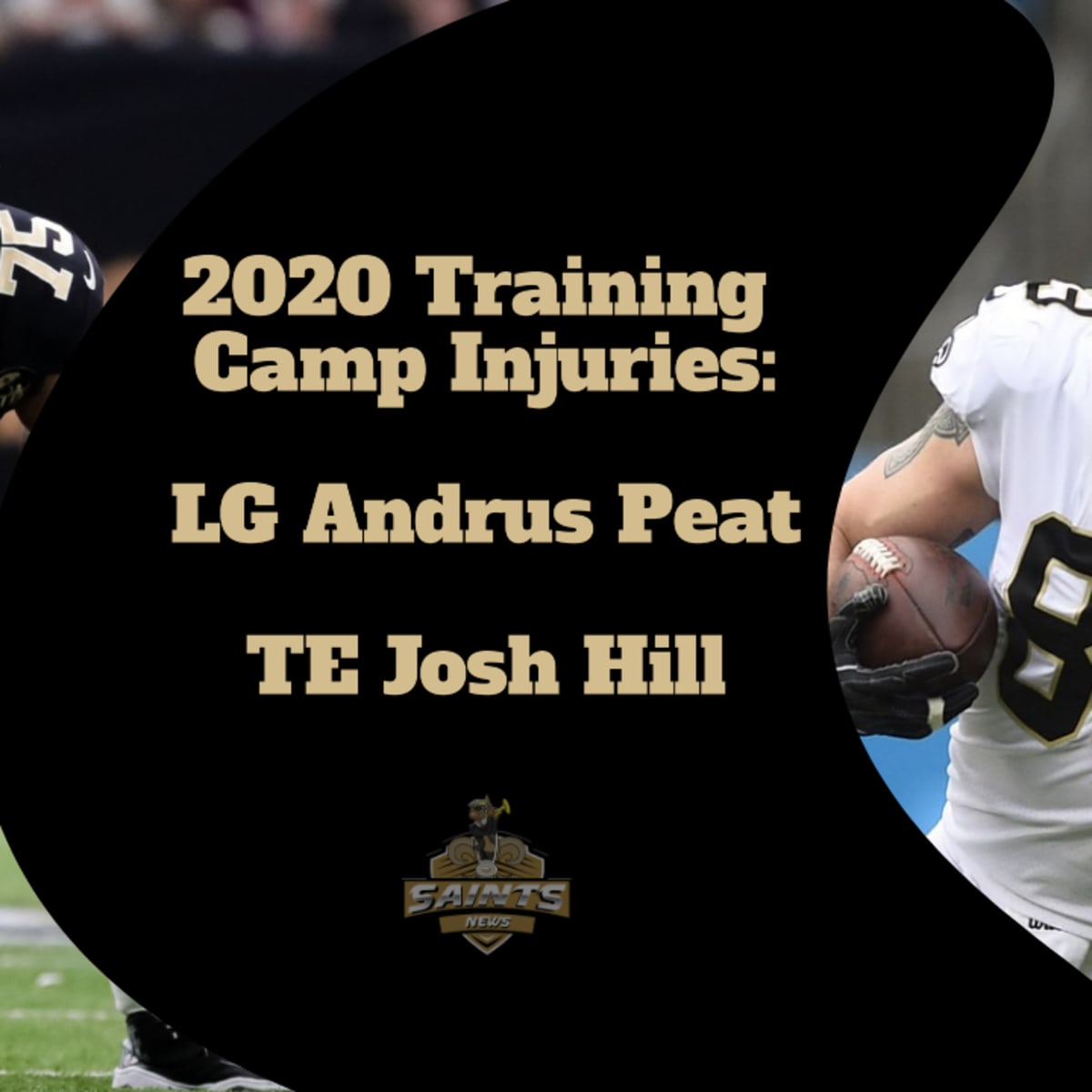 Saints Injury Report: Andrus Peat has a broken thumb - Sports