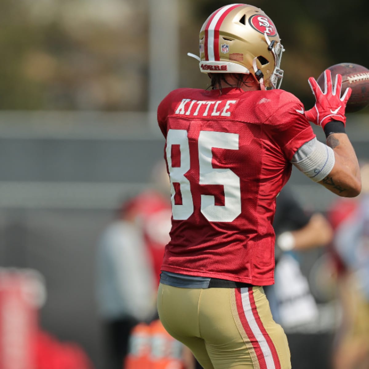 49ers Aiming To Reduce TE George Kittle's Workload?