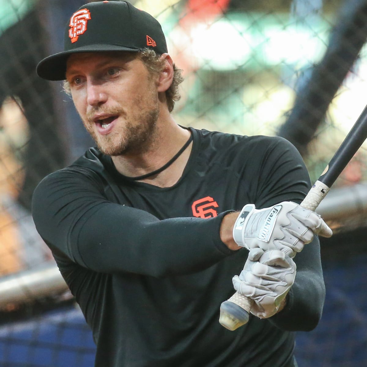 Former San Francisco Giants outfielder Hunter Pence powers Team