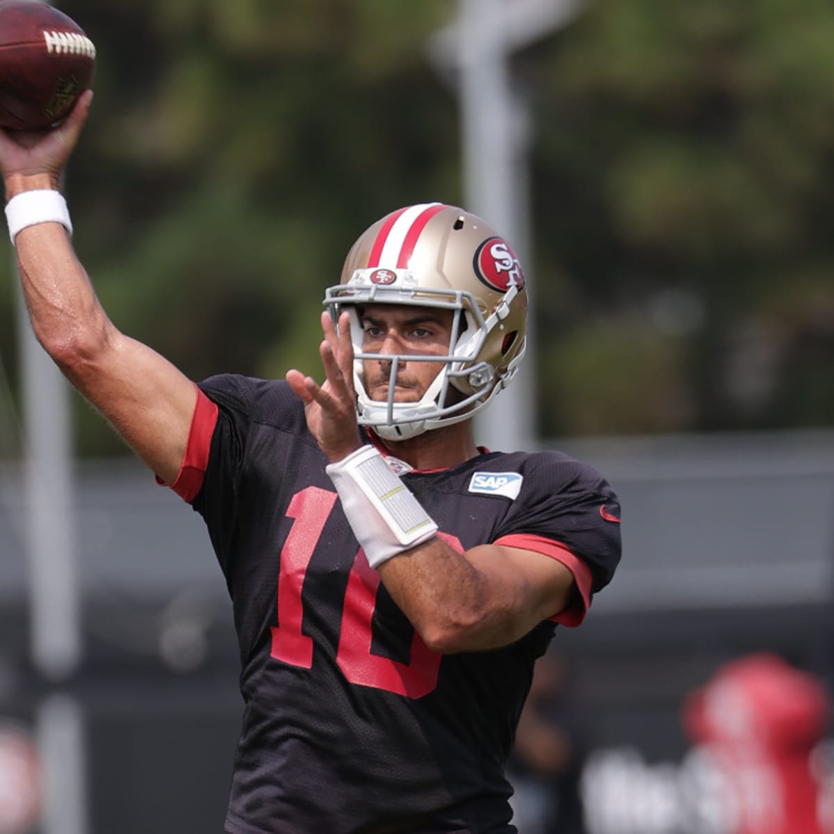 49ers' Jerick McKinnon, Trent Taylor off to healthy starts