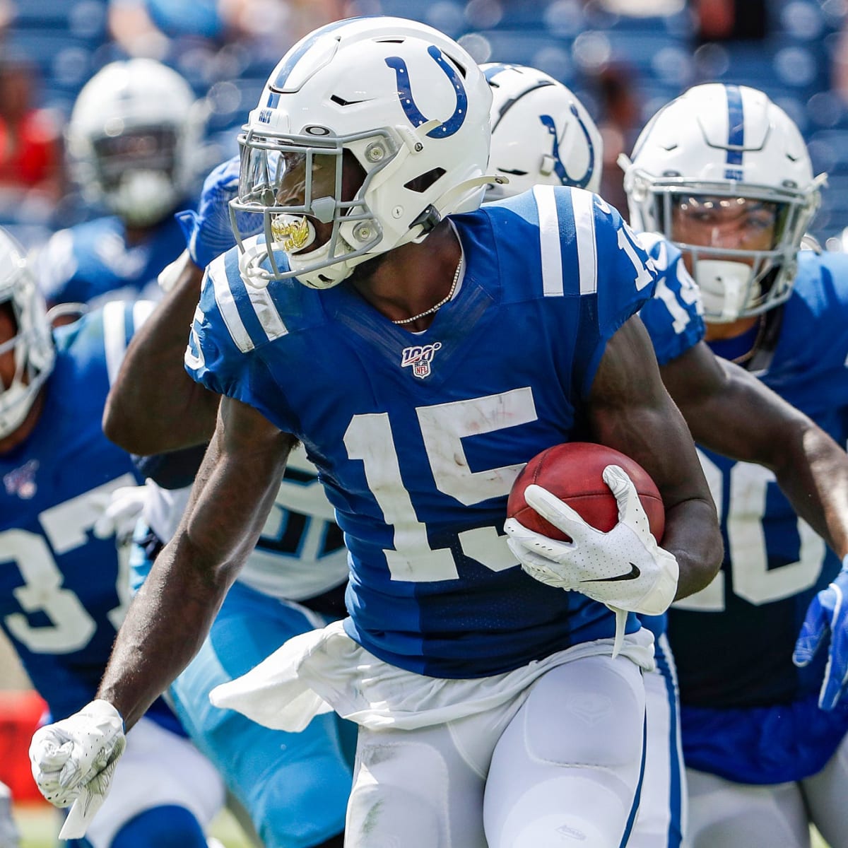 Colts' Parris Campbell joining New York Giants