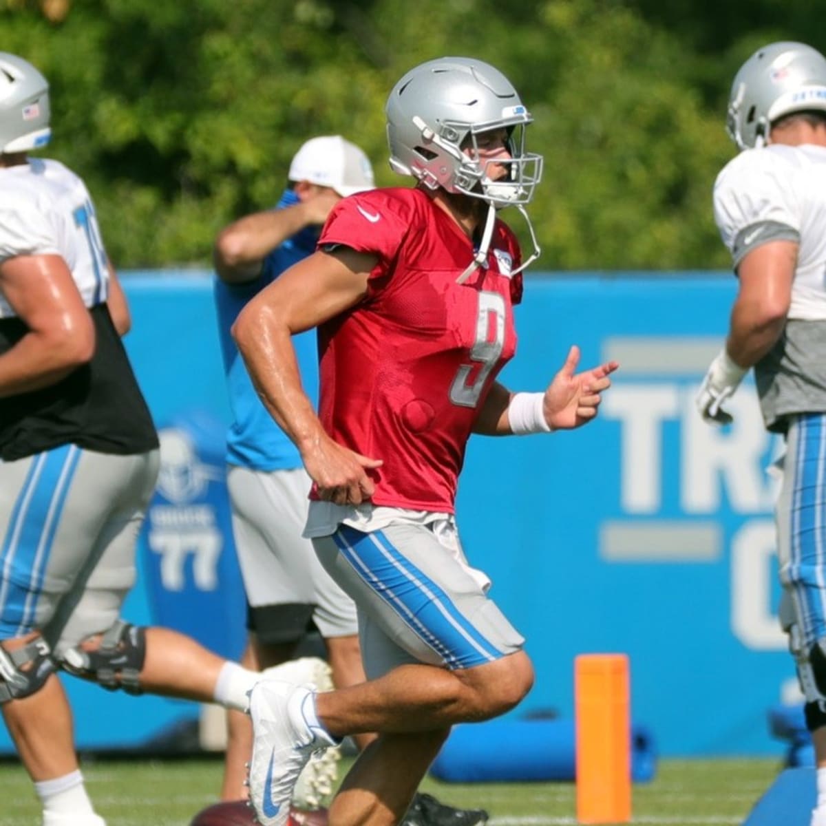 Detroit Lions - First preseason game of the year! #ATLDET, 