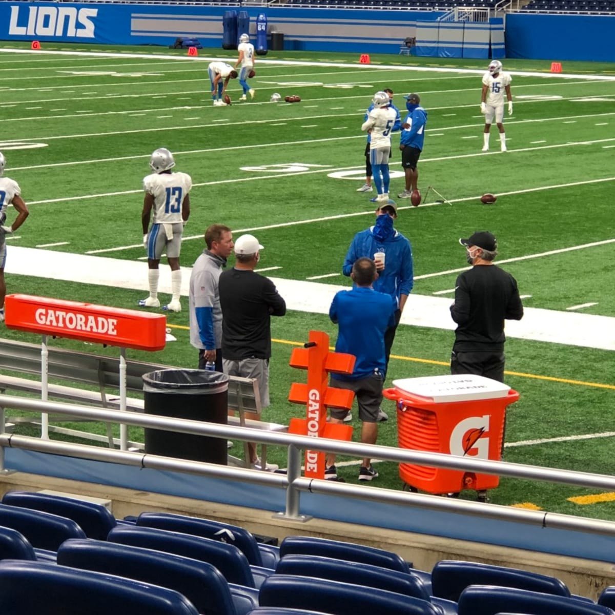 Detroit Lions to practice at Ford Field to get used to empty stadium, COVID  procedures 