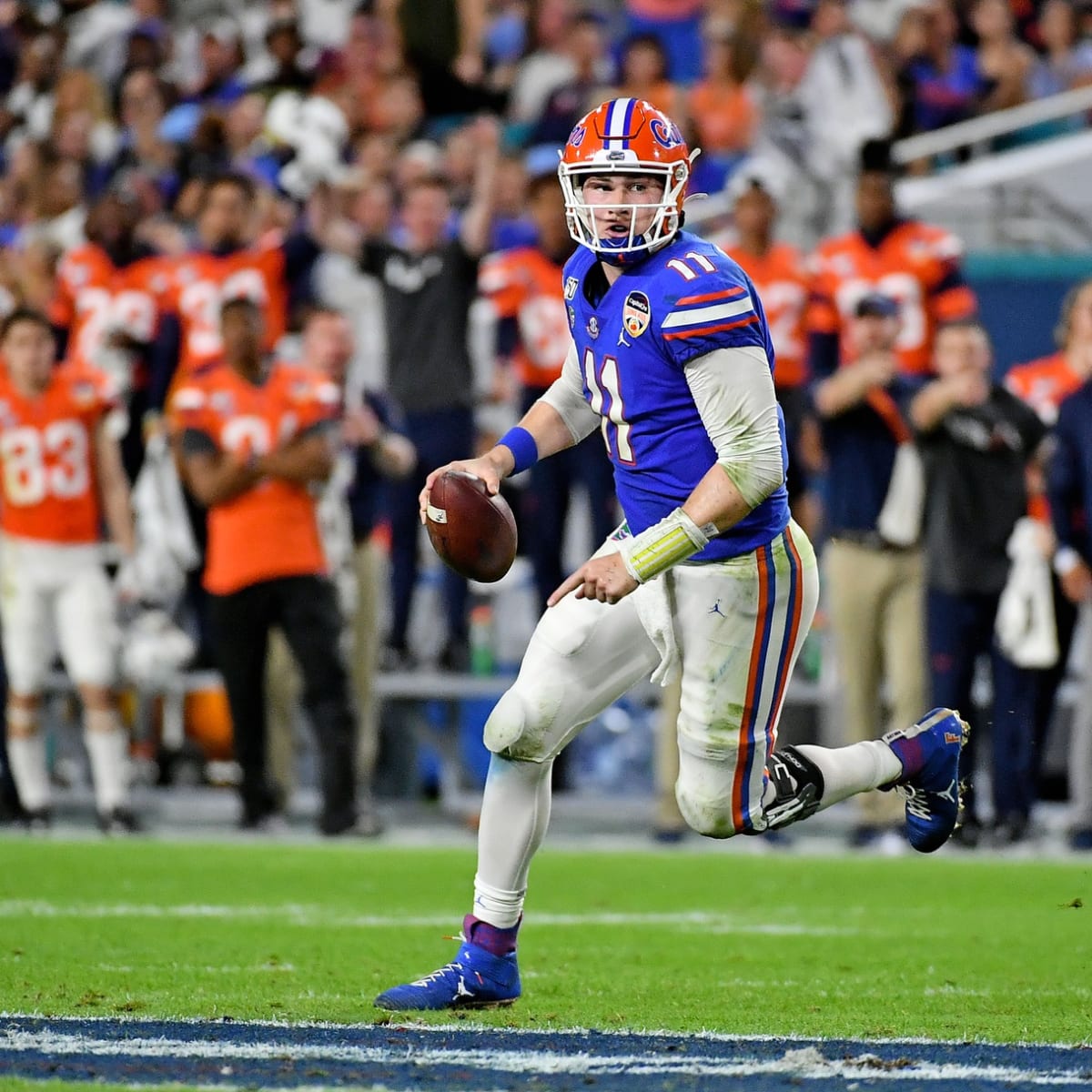 UF QB Kyle Trask thriving under guidance of Gators assistant coach Brian  Johnson – Orlando Sentinel