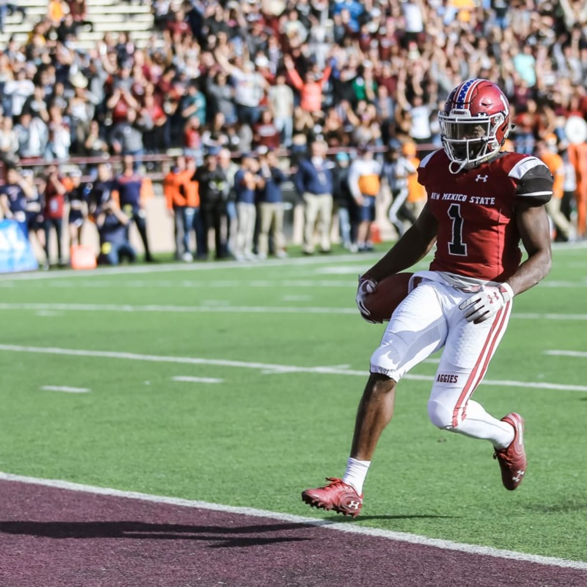 Huntley Claimed by Philadelphia Eagles - New Mexico State