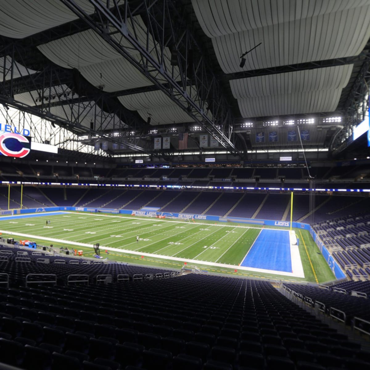 Detroit Lions replacing turf at Ford Field earlier - Sports