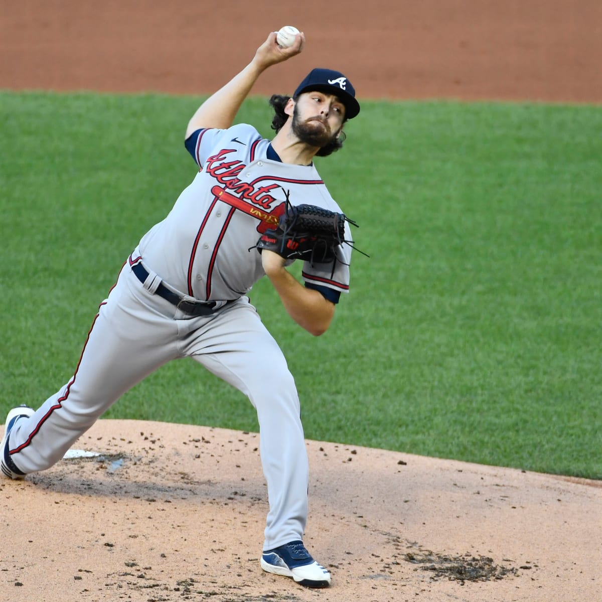 Braves starter Ian Anderson — old soul, gamer, identical twin — was