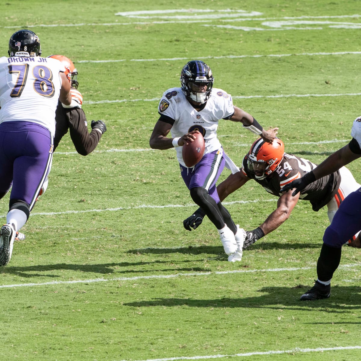 Lamar Jackson, Baltimore Ravens rip through Browns in 38-6 win with look of  a title contender: Recap 