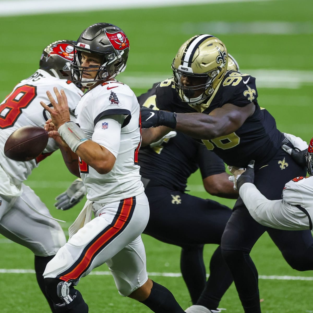 The New Orleans Saints' defense has been Tom Brady's Achilles' heel during  his time in Tampa Bay, NFL News, Rankings and Statistics