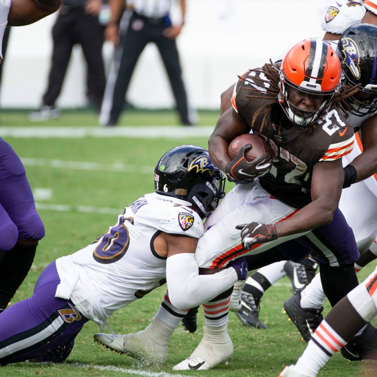 Baltimore Ravens at Browns' 'Dog Pound': 'I Consider Myself A Dog!' -  Roquan Smith - Sports Illustrated Baltimore Ravens News, Analysis and More