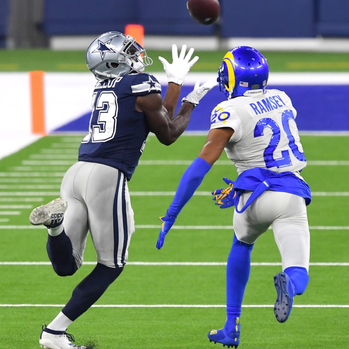 Rams' Jalen Ramsey: 'Clear as day' that Cowboys' Michael Gallup pushed off