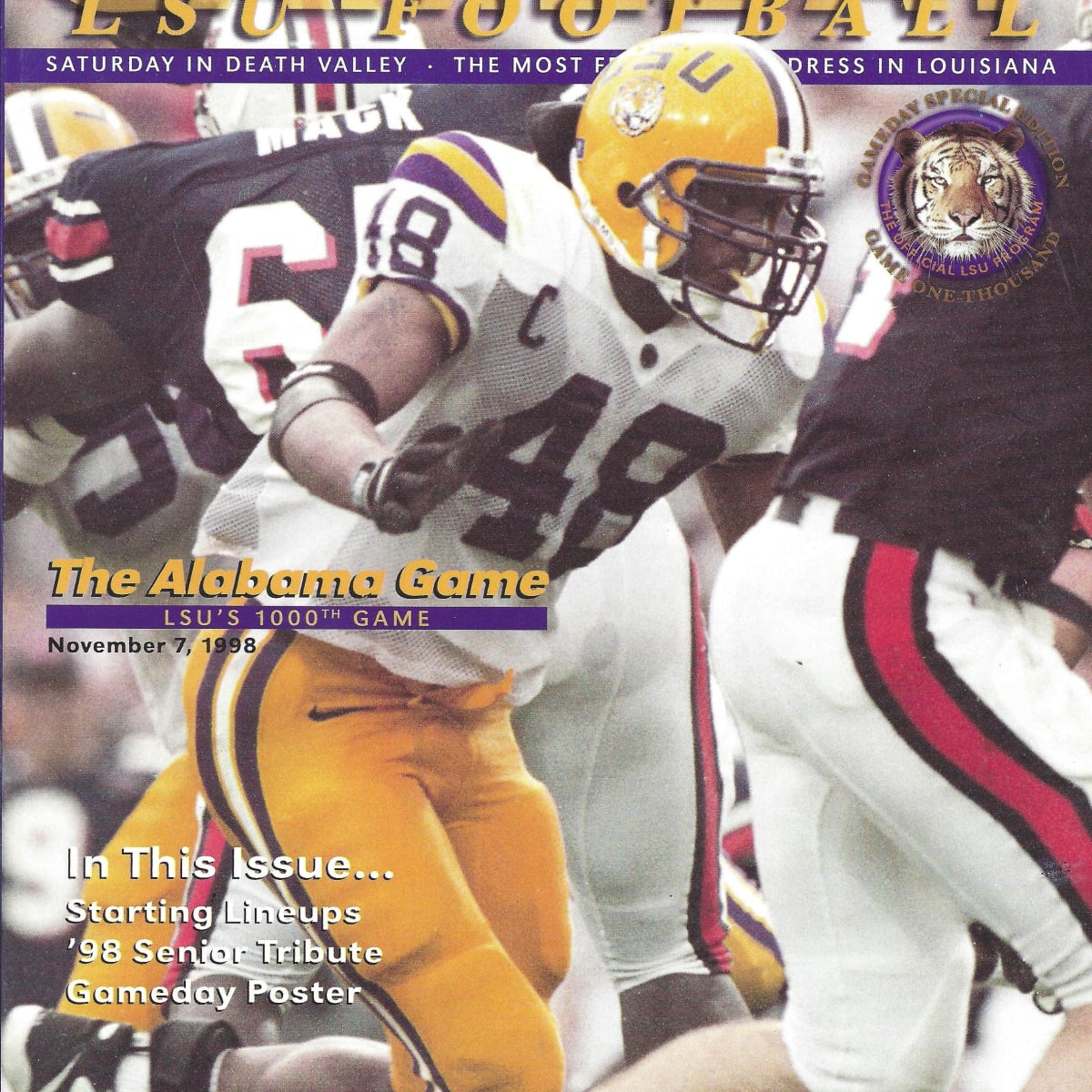 LSU - You can win two 50-yard line tickets to the LSU Football game vs.  Alabama at #BehindtheBallot. The more Behind the Ballot forums you attend,  the more chances you have to