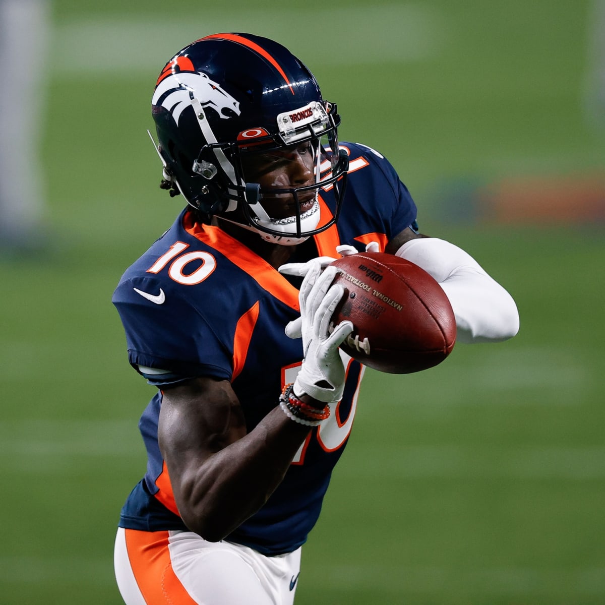 Broncos OTAs: Pat Surtain II picks Wilson, charges against Jerry Jeudy  dropped