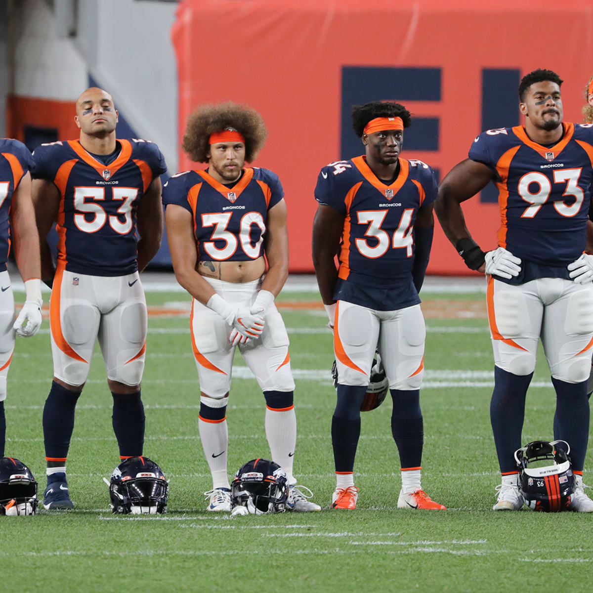 Which Denver Broncos players were with the team the longest?