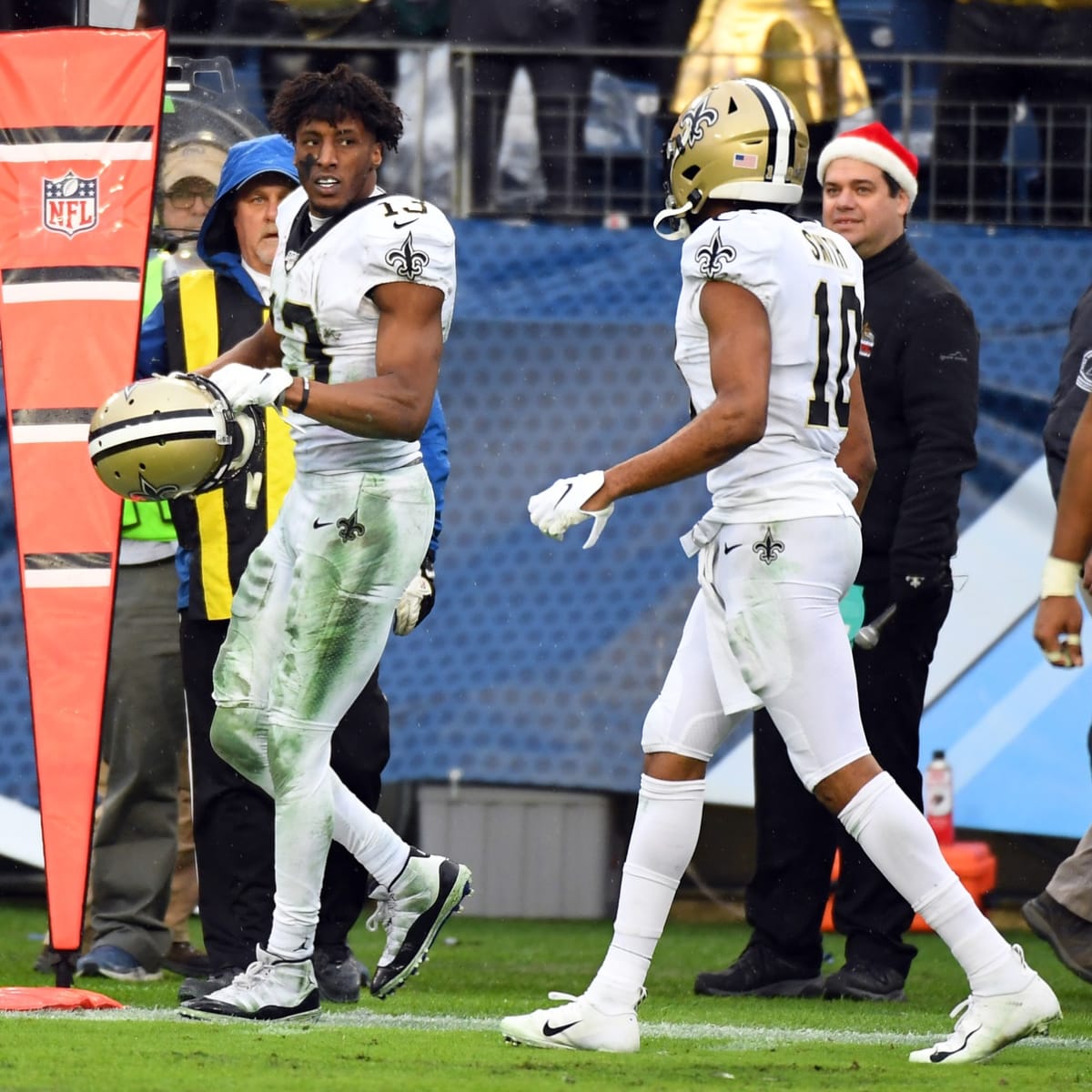 Saints receiver Michael Thomas might be more sensitive than Kevin