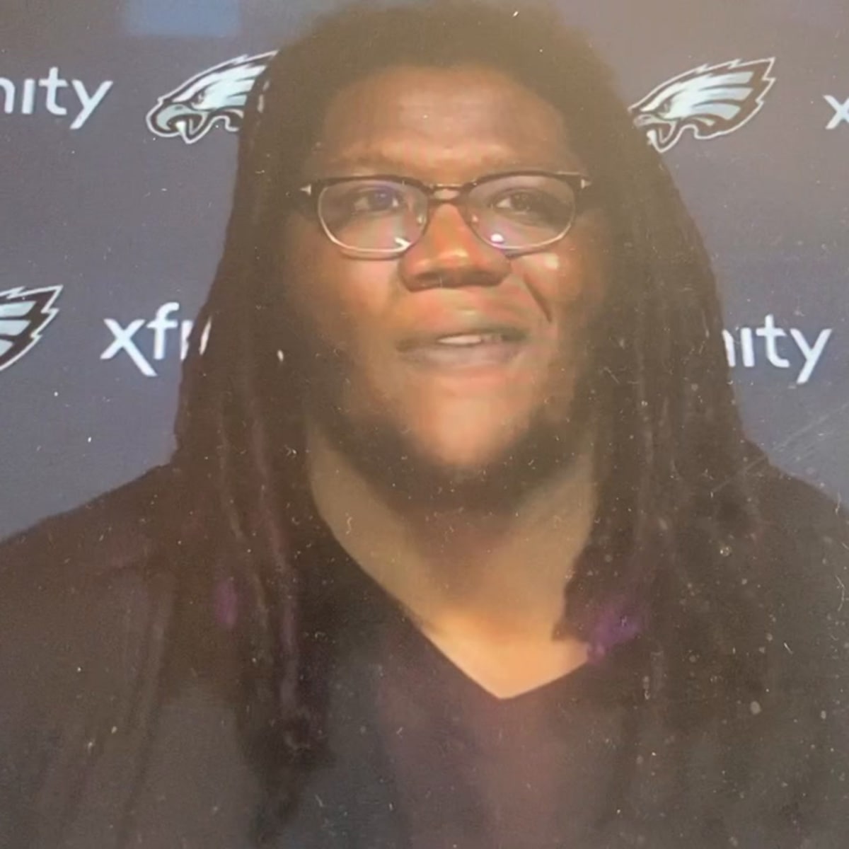 In joining Eagles starting lineup on offensive line, Jamon Brown