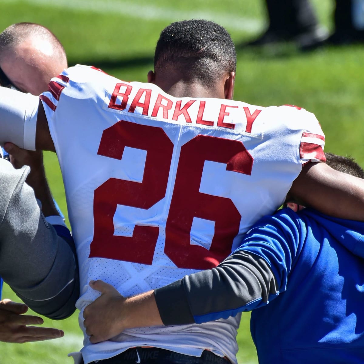 Giants RB Saquon Barkley active against Buccaneers