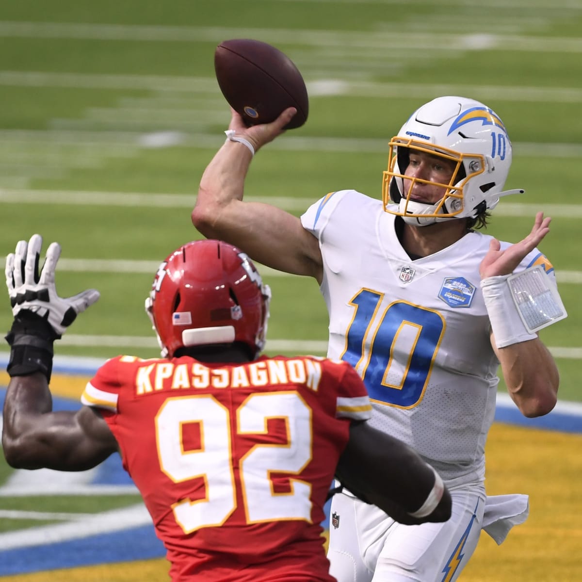 Justin Herbert's future bright, despite Andy Reid's hold over Chargers -  The San Diego Union-Tribune