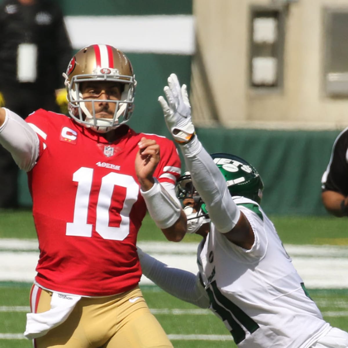 49ers QB Jimmy Garoppolo has a Chance to Play against the Giants - Sports  Illustrated San Francisco 49ers News, Analysis and More