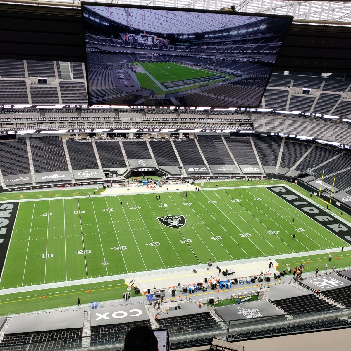 Raiders set for Las Vegas debut vs. Saints in empty stadium