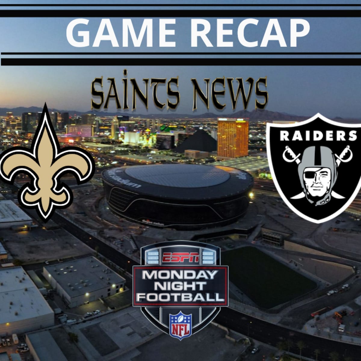 Saints looking to spoil Raiders' Las Vegas debut on Monday Night