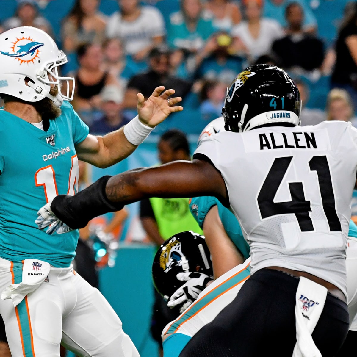 Jaguars vs. Dolphins: Rushing Ryan Fitzpatrick crucial for defense