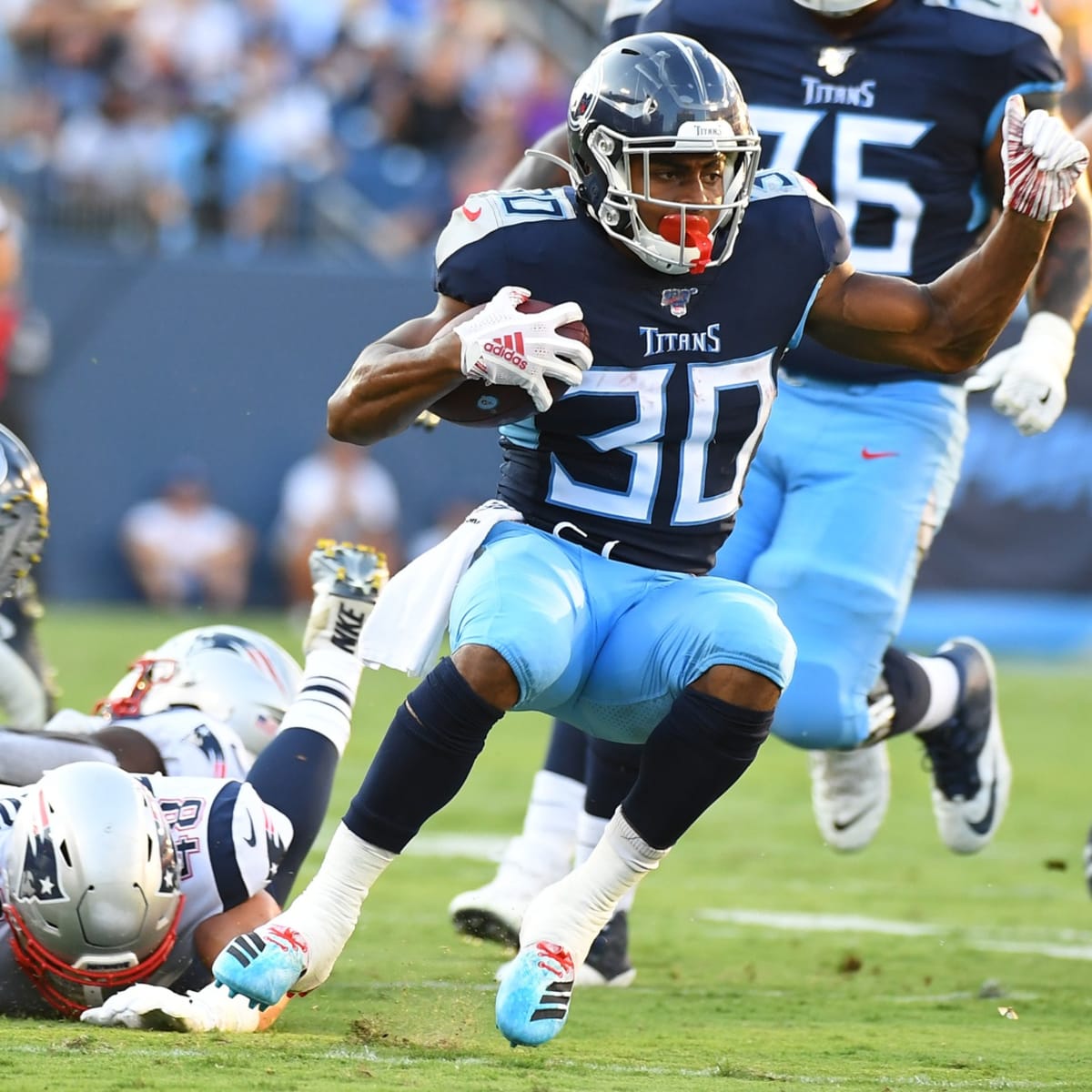 Jeremy McNichols Finally Back Titans' on Active Roster for Real - Sports  Illustrated Tennessee Titans News, Analysis and More