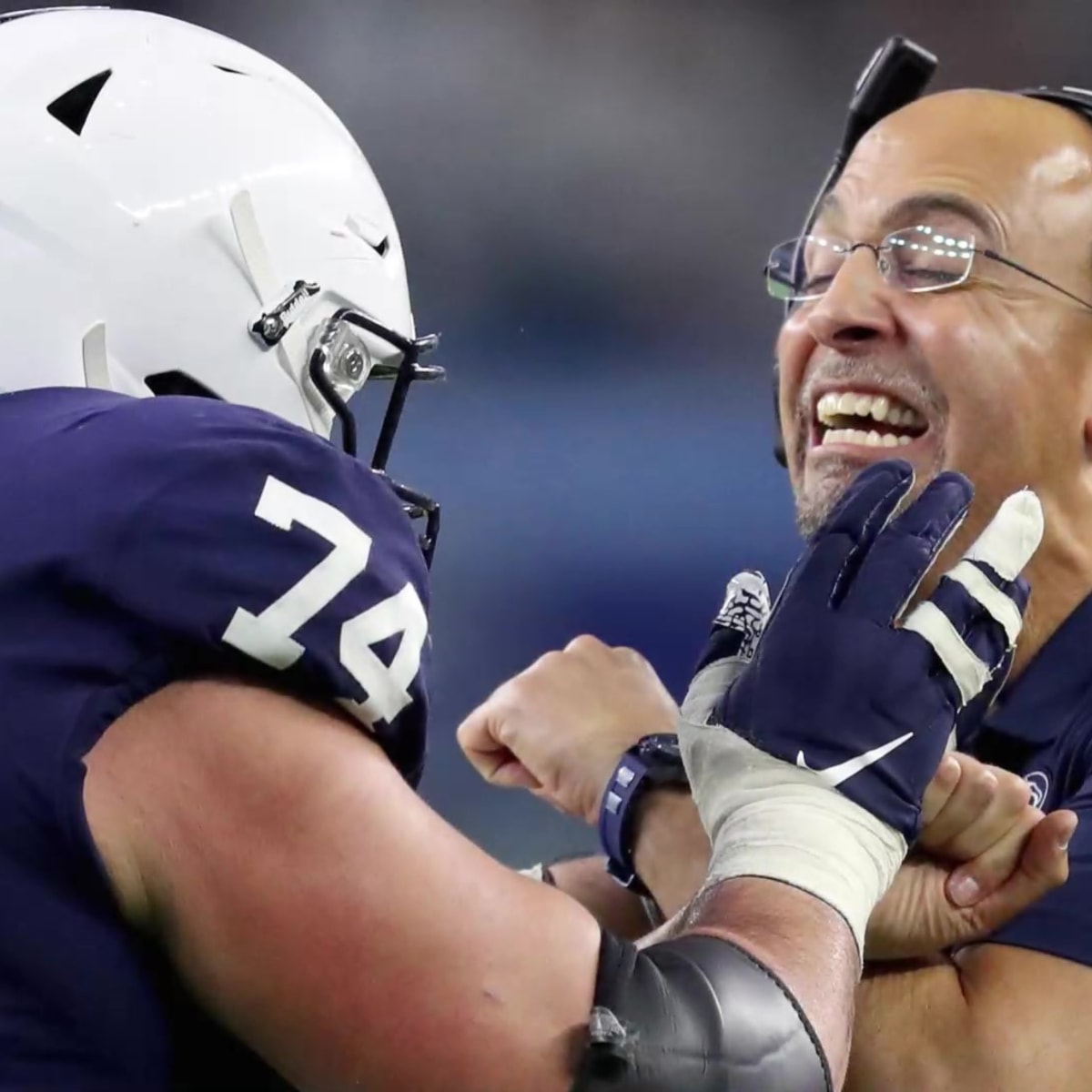 Penn State's James Franklin named in lawsuit, but Giants' Saquon