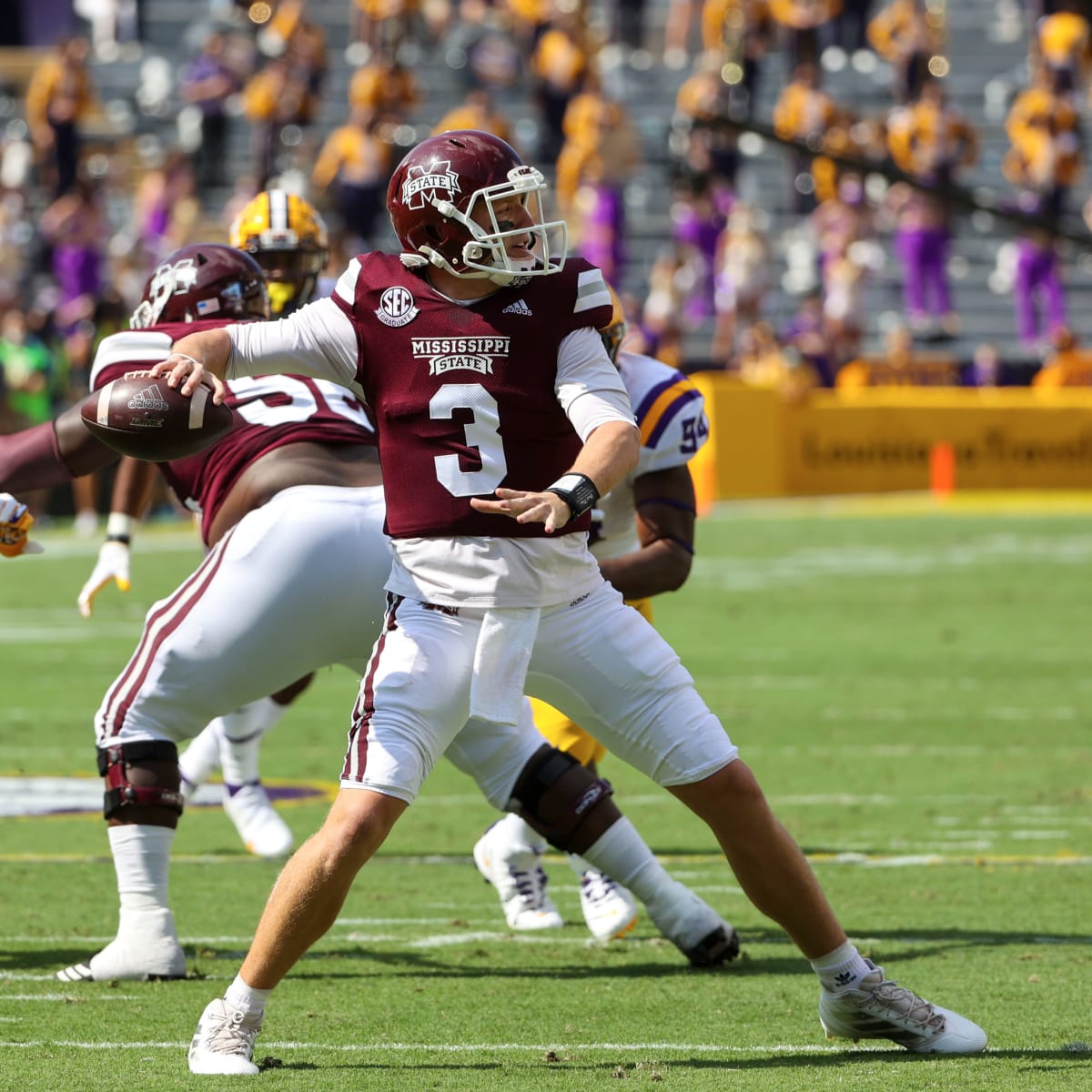 Mississippi State's K.J. Costello named Manning Award Quarterback