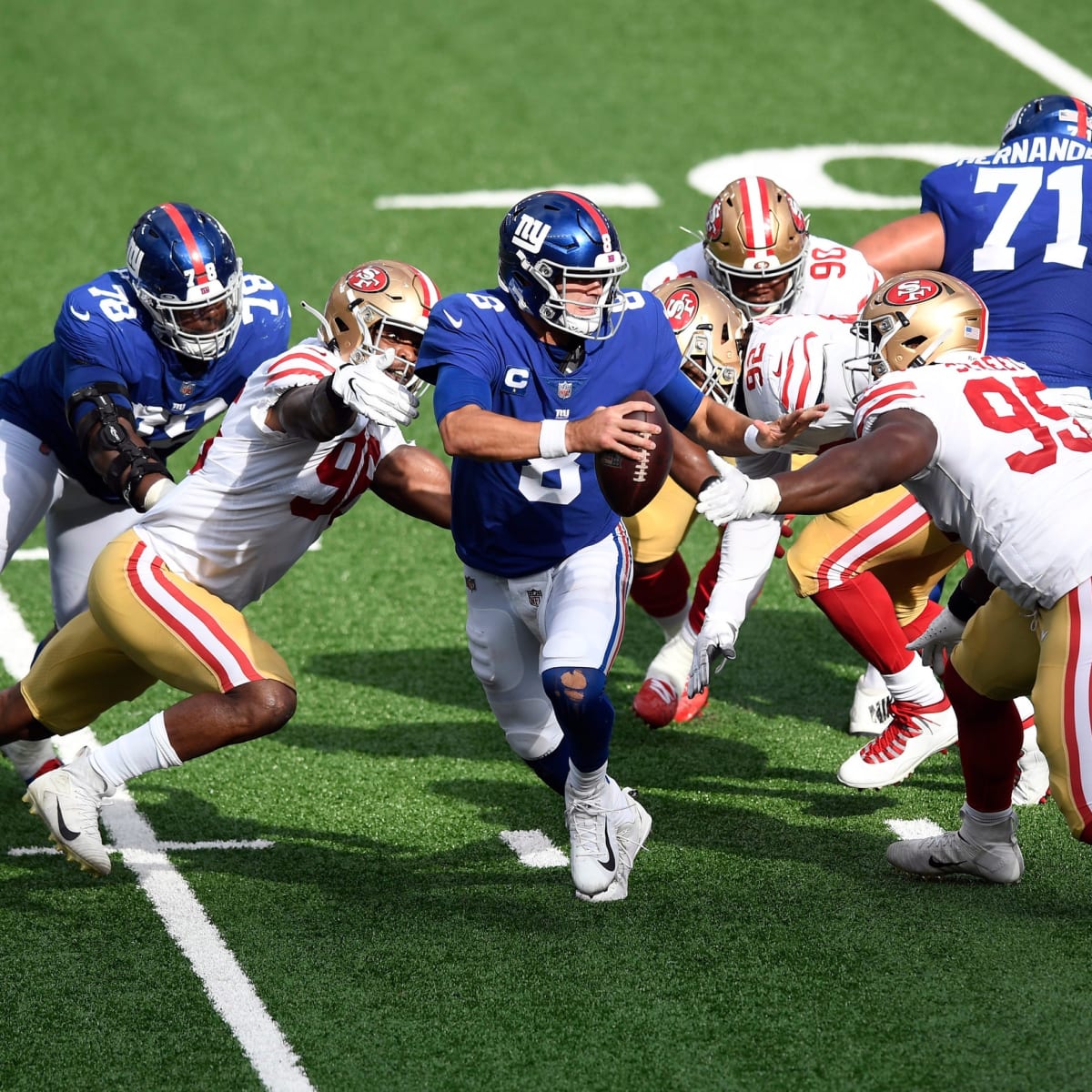 Giants Embarrassed by Injury-Depleted 49ers 36-9 - Sports Illustrated New  York Giants News, Analysis and More