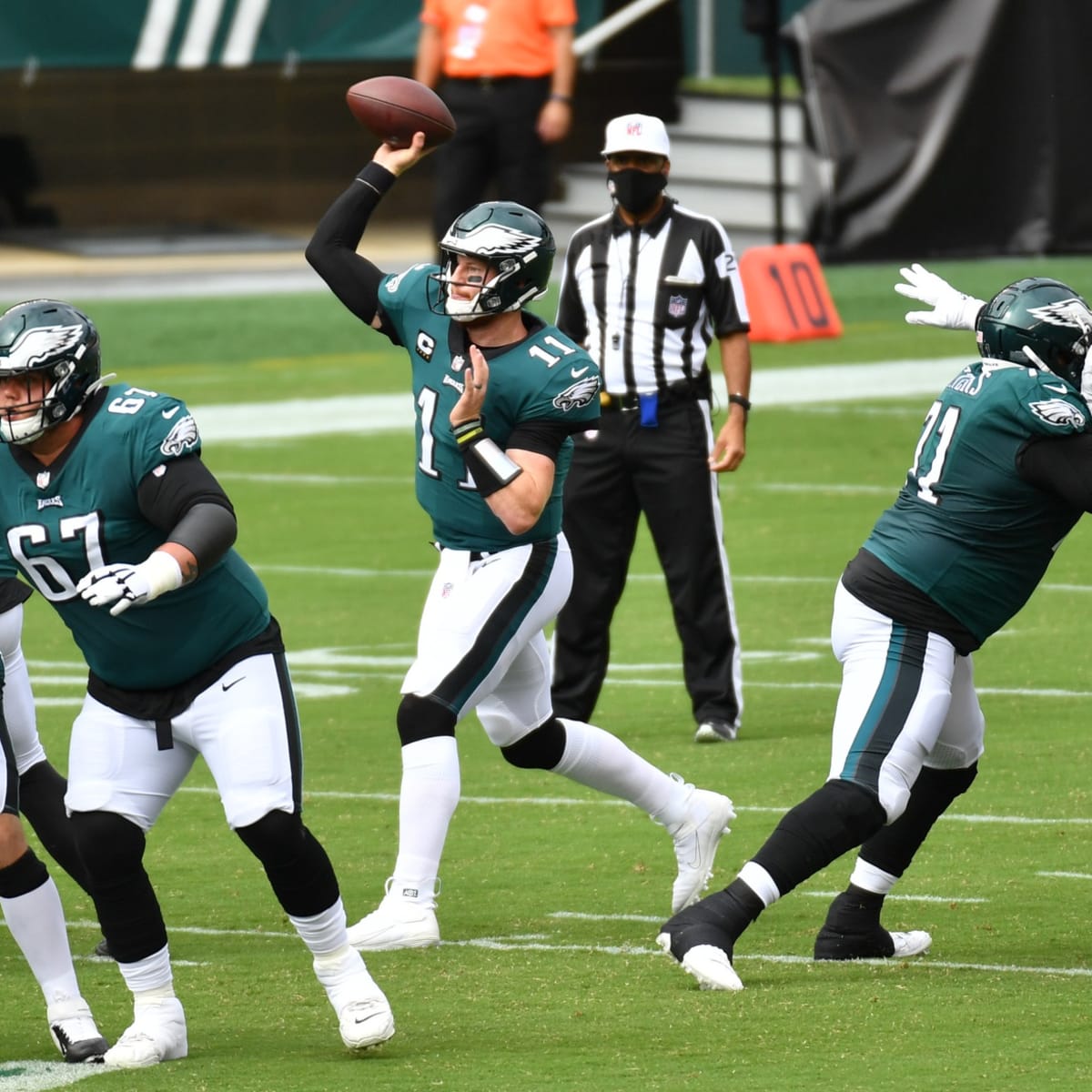 Eagles, Bengals Sputter to First Tie in Six Years