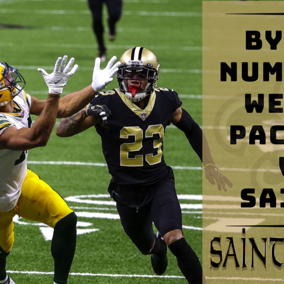 Green Bay Packers v. Saints: Behind the Numbers