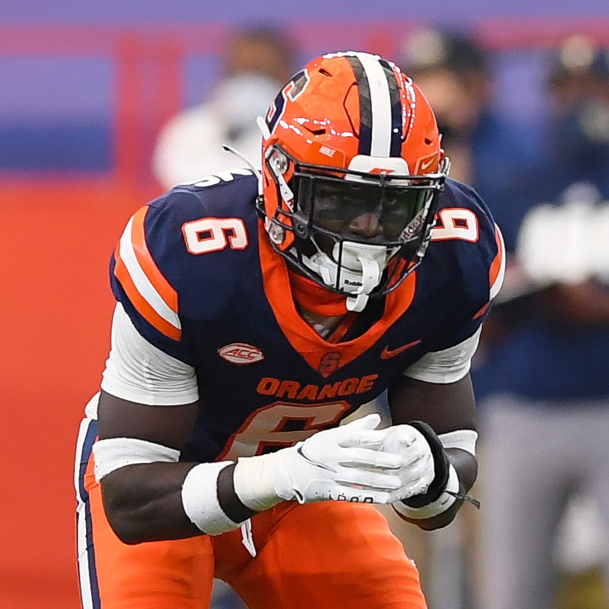 Syracuse Defensive Backs Andre Cisco, Trill Williams, Ifeatu