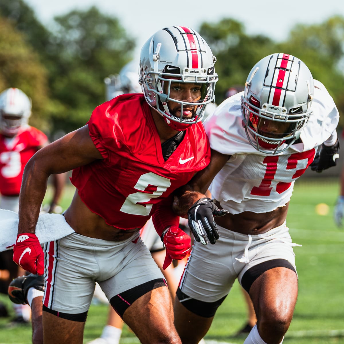 Ohio State star receiver Chris Olave out for Big Ten Championship Game