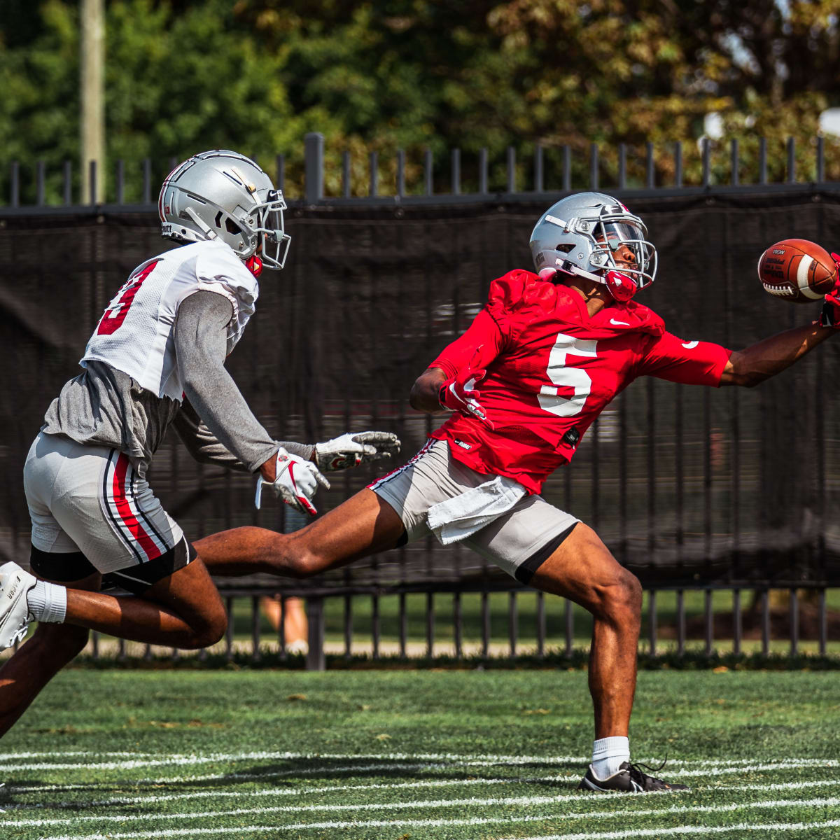 Wide Receiver Garrett Wilson Continues Holding Himself to High Standard for  Ohio State Football - Sports Illustrated Ohio State Buckeyes News, Analysis  and More