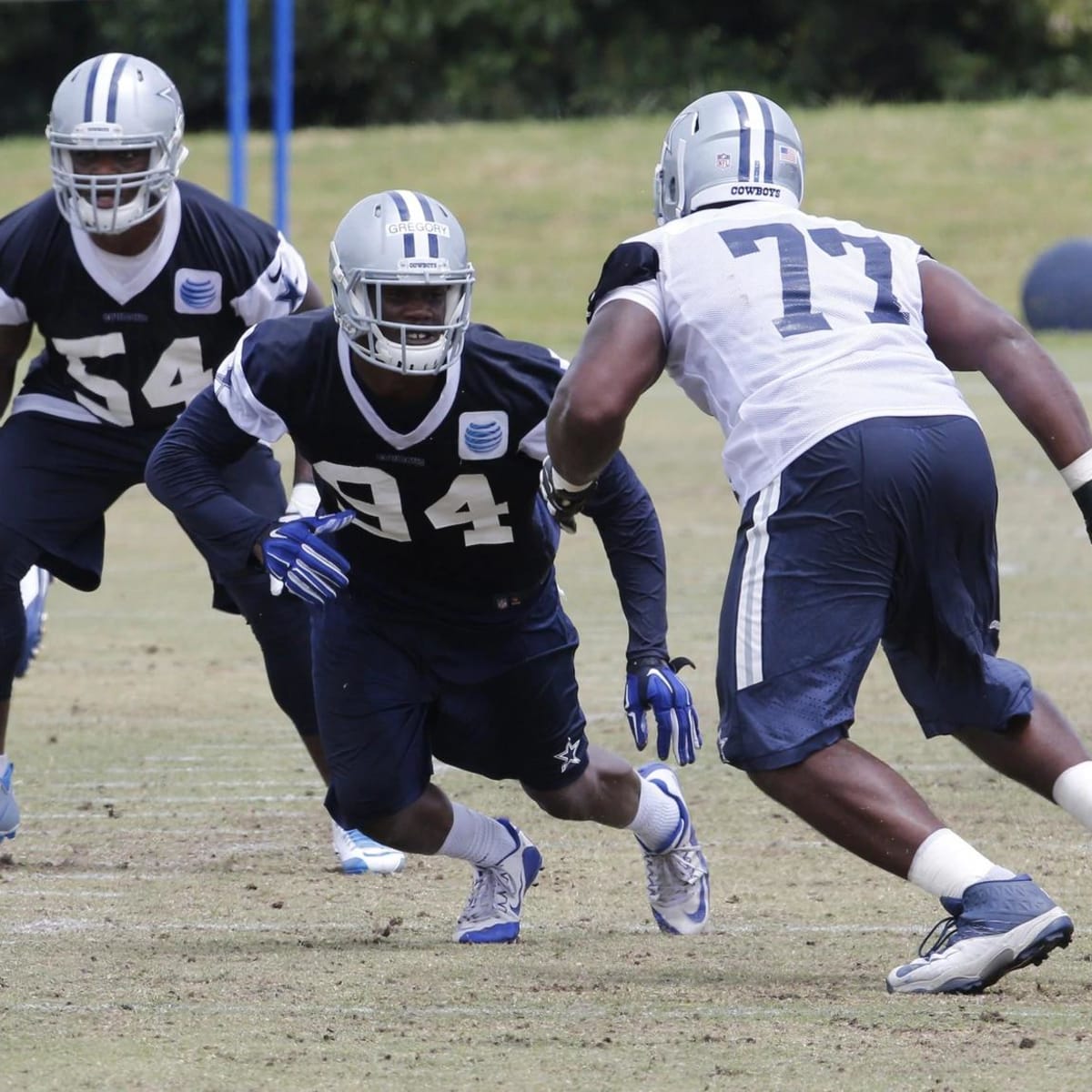 Dallas Cowboys Tyron Smith Team Issued Home Jersey 