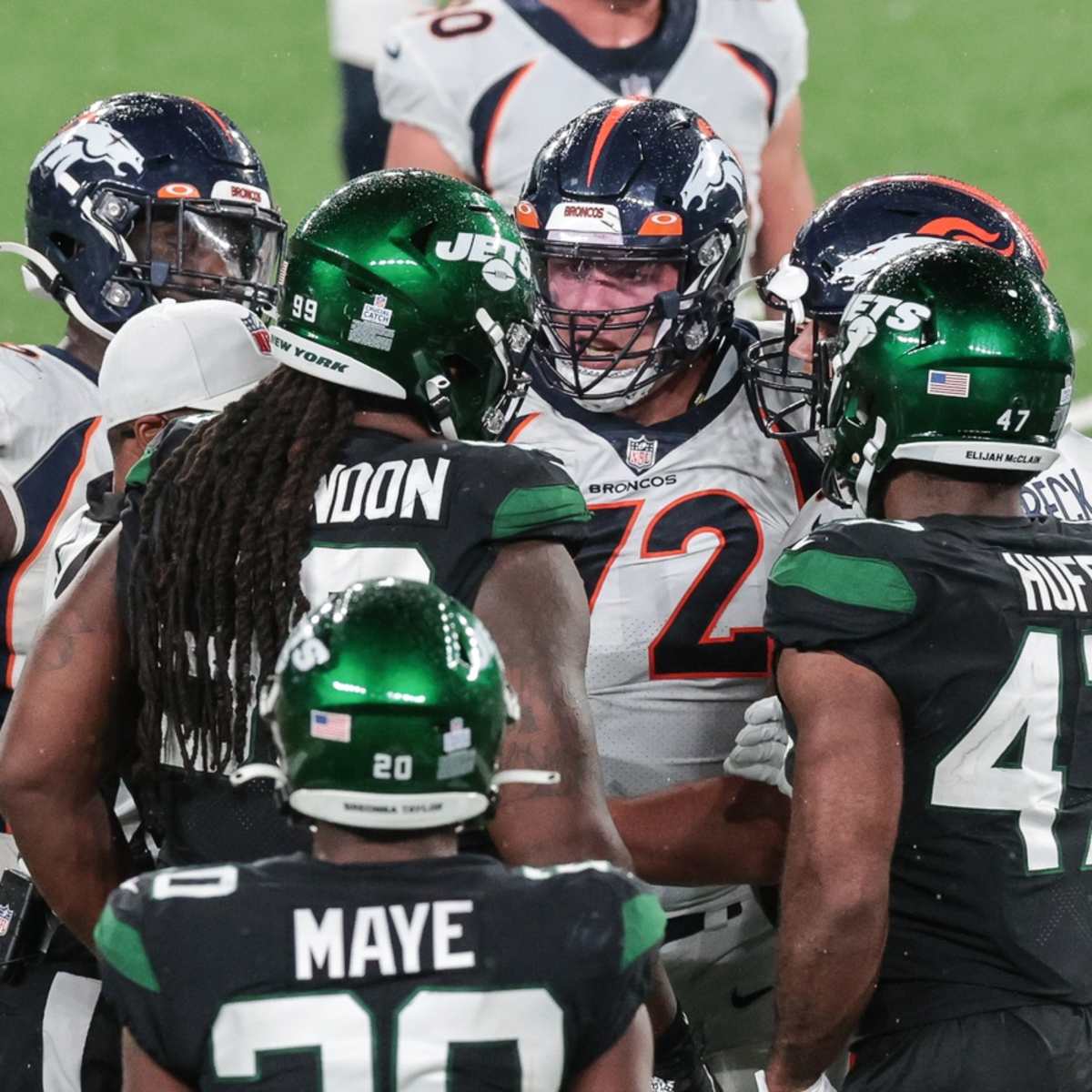 Broncos searching for 'best five,' more consistency on OL in wake of Garett  Bolles injury