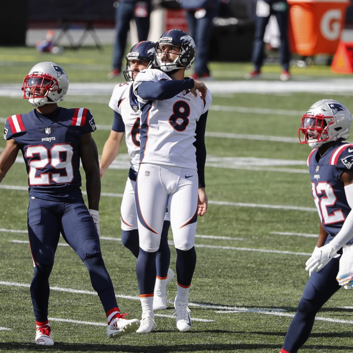 Brandon McManus sets Broncos' franchise record with six field goals in win  against Patriots – The Denver Post