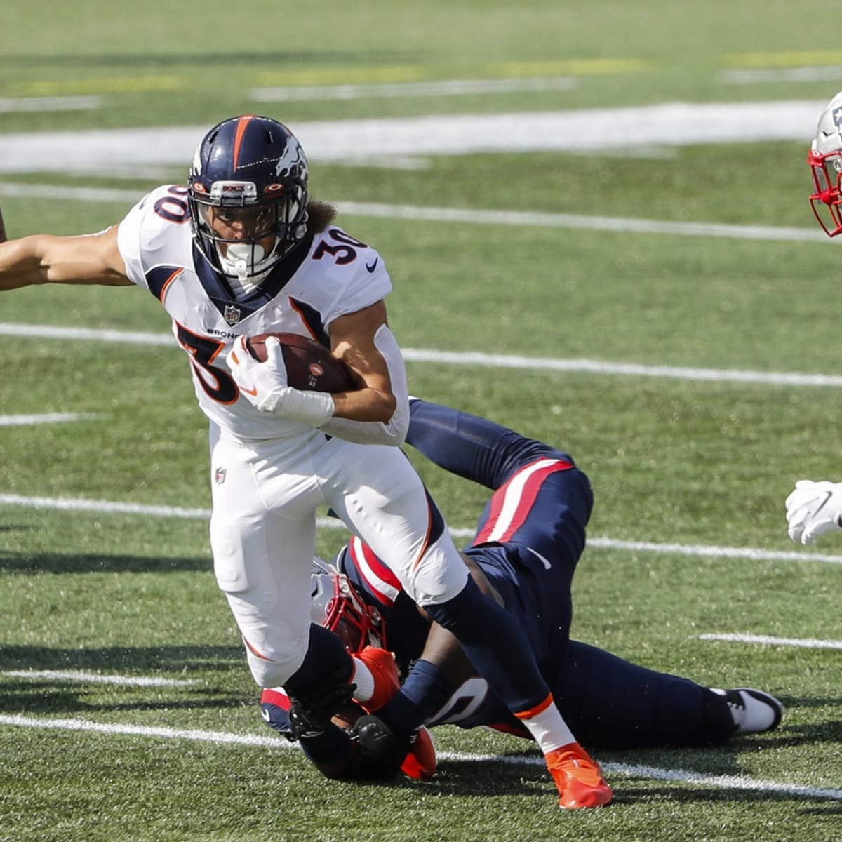 Brandon McManus' 6 field goals help the Denver Broncos to a 18-12 win over  New England! 