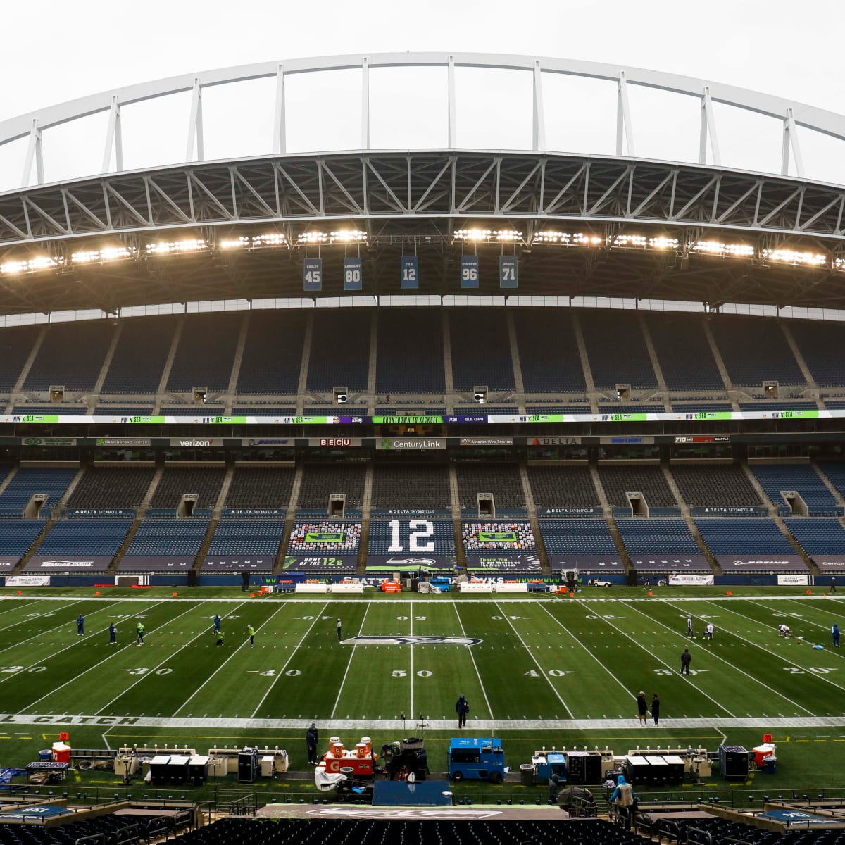 Seahawks announce no fans for final regular-season home game