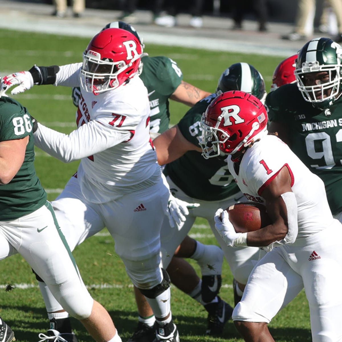 Michigan State football grades for MSU's performance at Rutgers