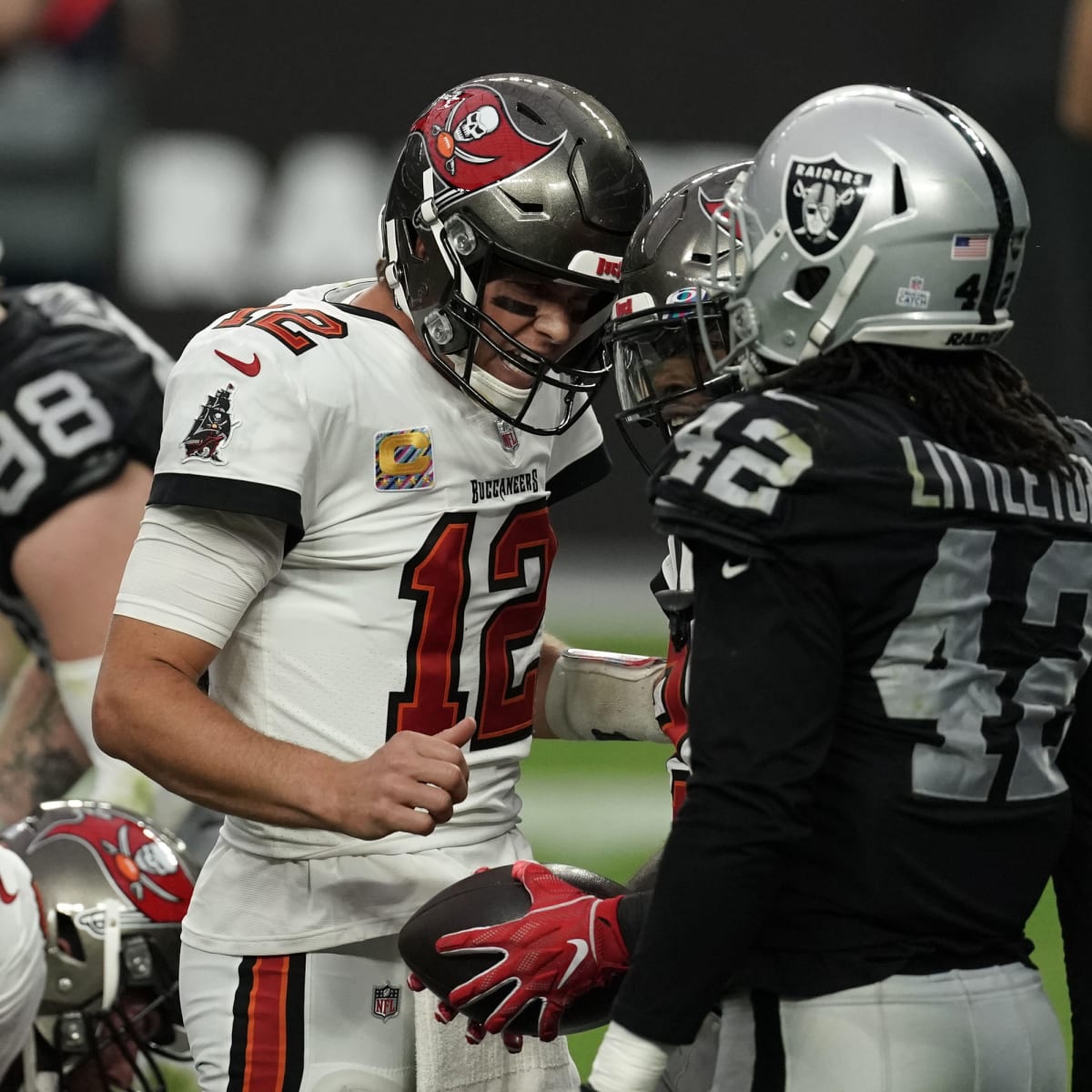 Raiders fall to the Buccaneers in Week 7, 45-20