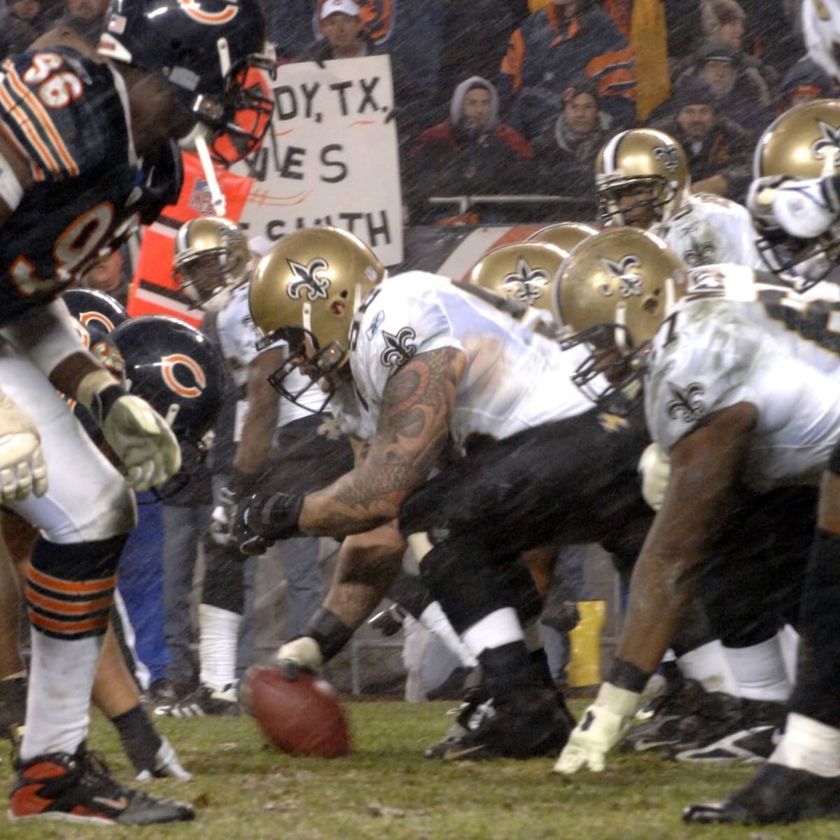 The day the Bears beat the Saints in the NFC championship - Windy