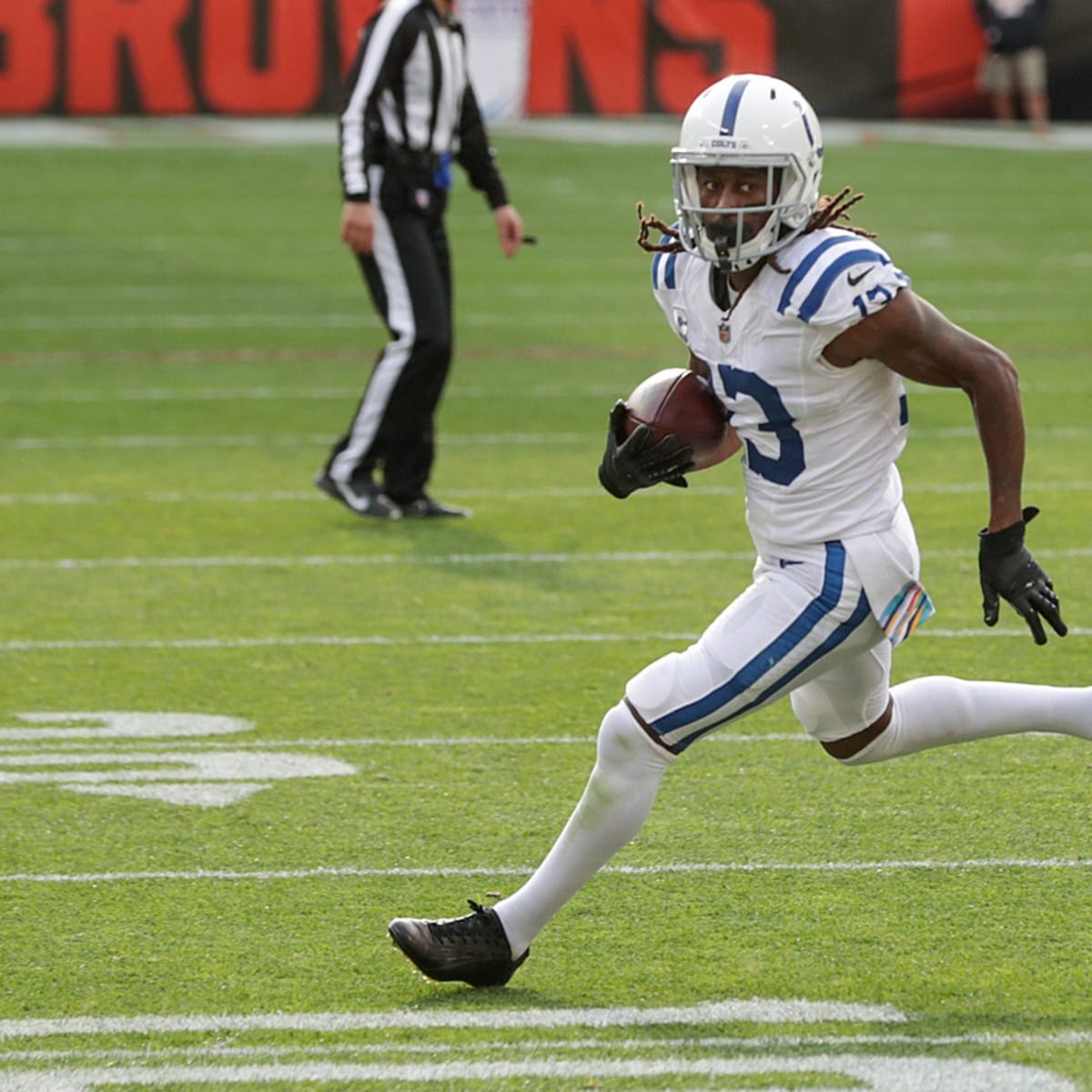 Colts receiver T.Y. Hilton is coping with one of his worst seasons