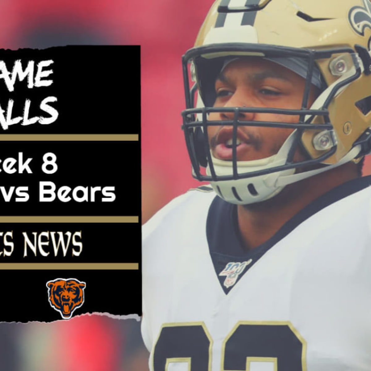 Bears-Saints fight erupted after Javon Wims threw a helmet punch