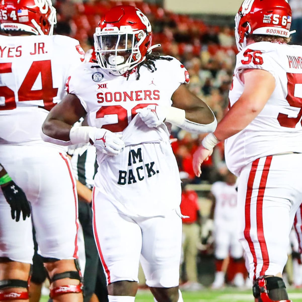 Rhamondre Stevenson Running Back Oklahoma