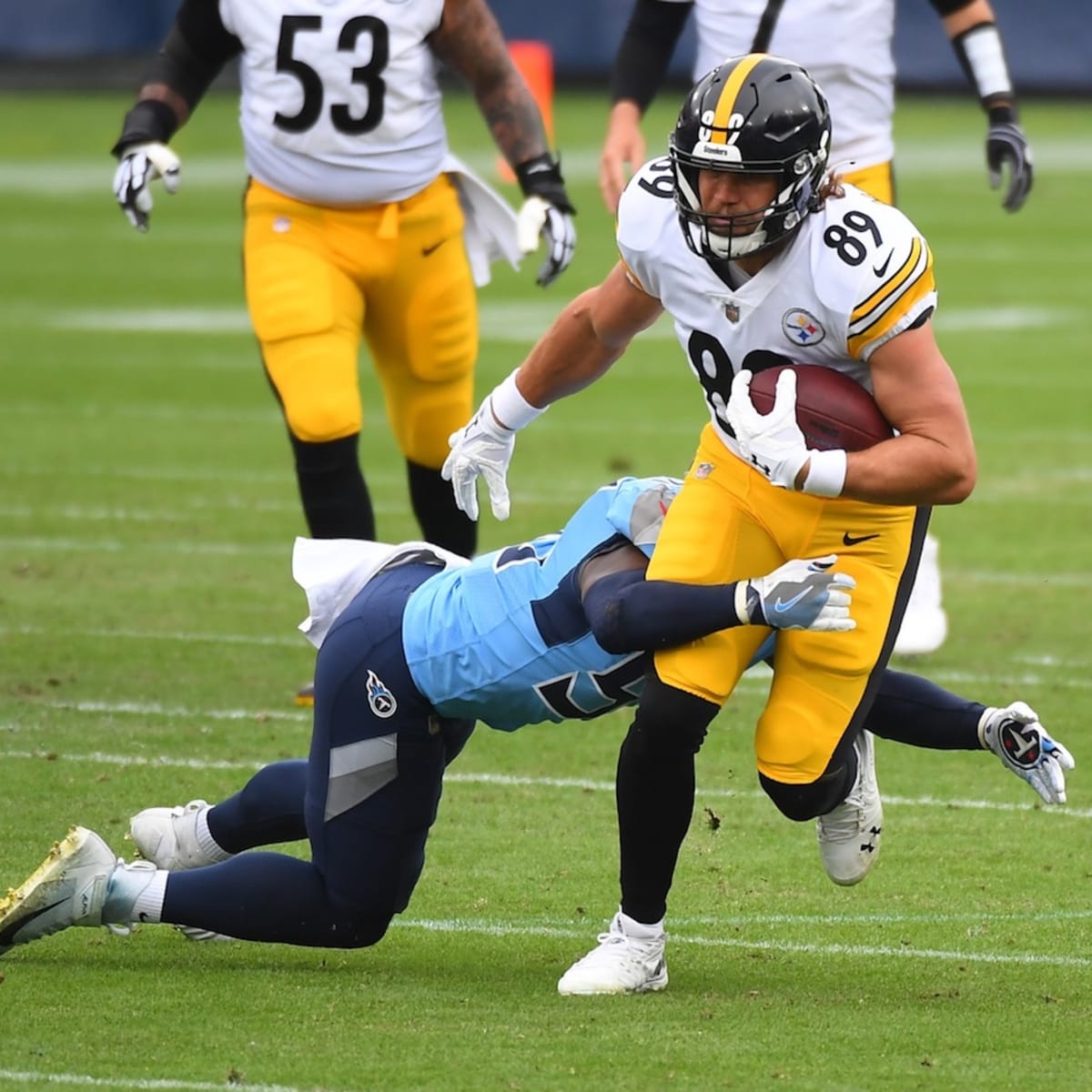 Steelers TE Vance McDonald added to injury report with illness