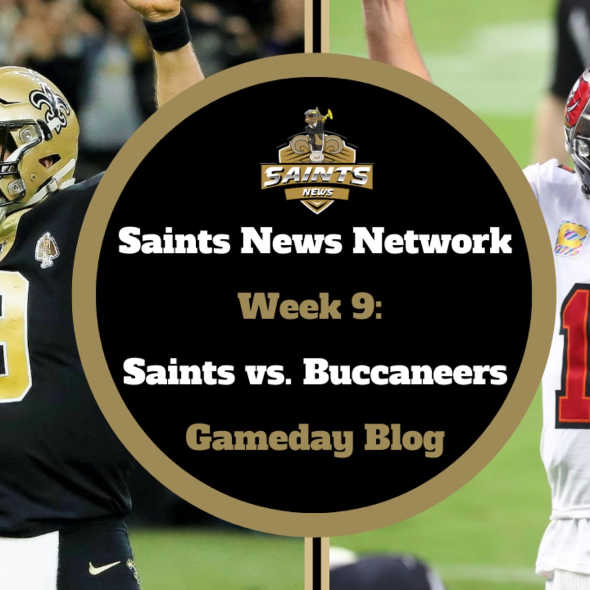 Saints Pregame Huddle vs. Buccaneers